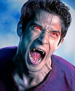 Tyler Posey Teen Wolf Paint By Numbers