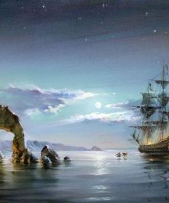 Ocean Sailboat Adventure Paint By Numbers