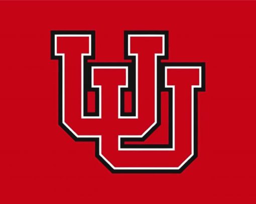 Utah-utes-team-logo-paint-by-number