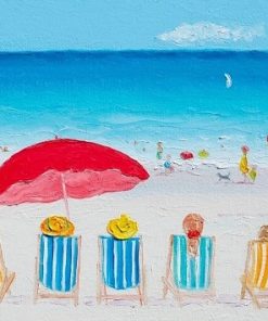 Beach Paradise Paint By Numbers