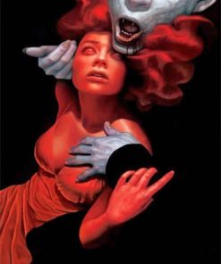 Vampire Horror Paint By Numbers
