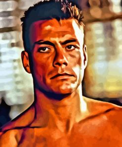 Jean-Claude Van Damme Actor Paint By Numbers