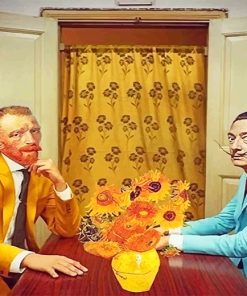 Van Gogh and Salvador Dali Paint By Numbers