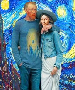 Van Gogh Inspired Paint By Numbers