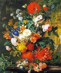 Vase Of Flowers Masterpiece Paint By Numbers