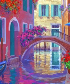 Venice City Bridge Paint By Numbers