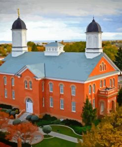 Explore Vernal Utah Temple Paint By Numbers
