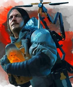 Death Stranding Fragile Character Paint By Numbers