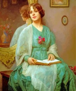Vintage Woman Paint By Numbers