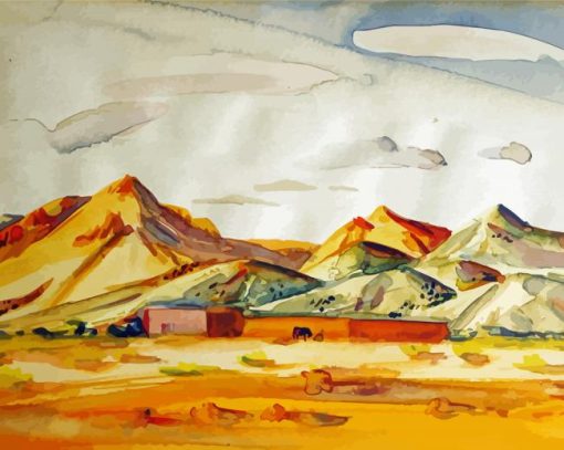 Vintage-Texas-Jerry-bywaters-paint-by-numbers-1