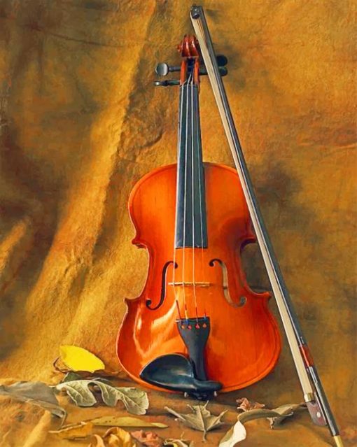 Vintage-violin-paint-by-numbers
