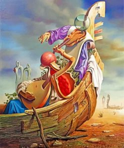 Fantasy Boats Paint By Numbers