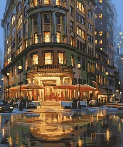 Rainy New York City Paint By Numbers