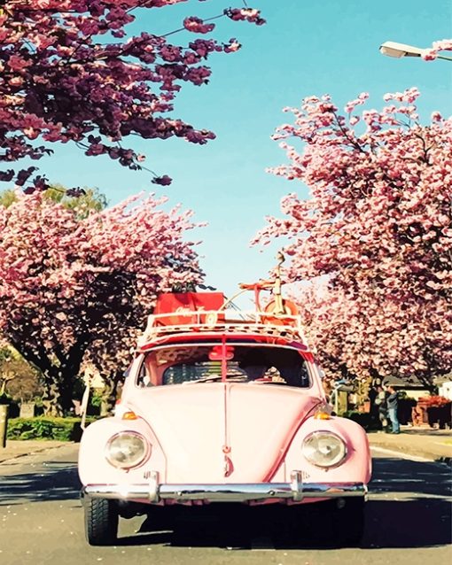 WV-beetle-and-cherry-blossom-adult-paint-by-numbers