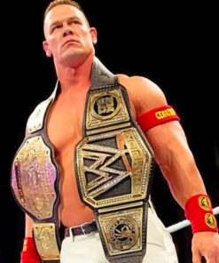 John Cena WWE Superstar Paint By Numbers