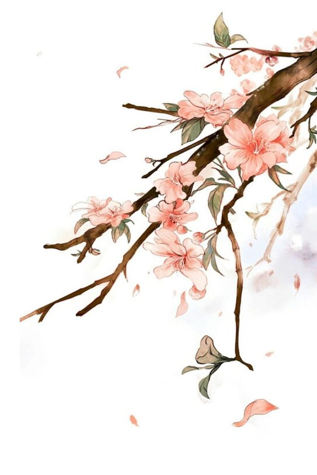 Cherry Blossom Painting Kit Paint By Numbers