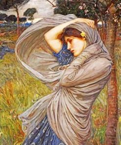 Boreas Waterhouse Woman Paint By Numbers