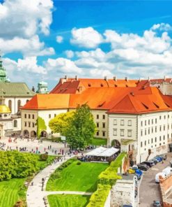 Wawel Royal Castle Poland Paint By Numbers