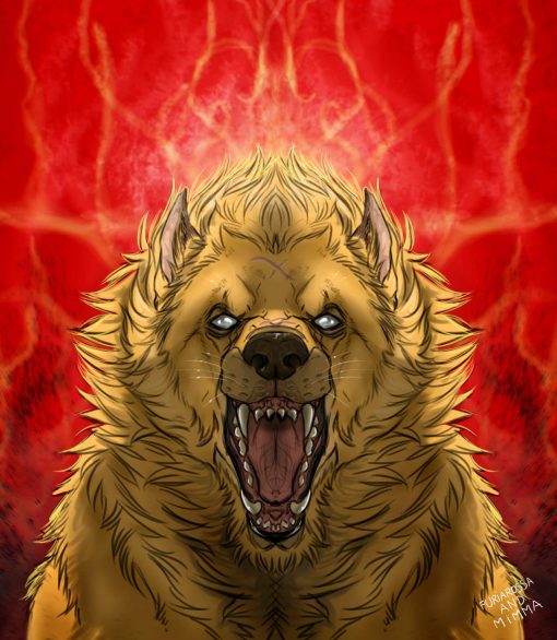 Werewolf-DIY-Animals-Paint-By-Numbers-PBN-24575