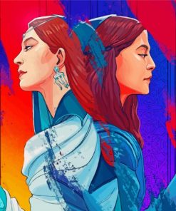 Wheel Of Time Fantasy Paint By Numbers