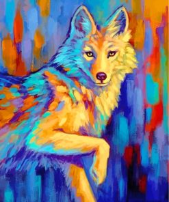 White Wolf Paint By Numbers