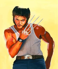 Wolverine Superhero Paint By Numbers