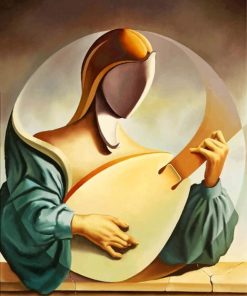Woman with Oud Paint By Numbers