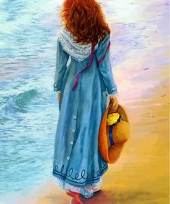 Woman by the Sea Paint By Numbers