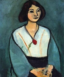 Green Woman People Picture Paint By Numbers