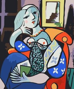 Abstract Picasso People Paint By Numbers