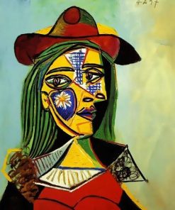 Picasso's Woman in Hat Paint By Numbers