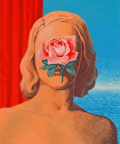 Woman Rose Beauty Paint By Numbers