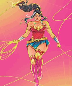 Wonder Woman Movie Paint By Numbers