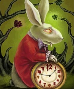 Wonderland Clock Painting Kit Paint By Numbers