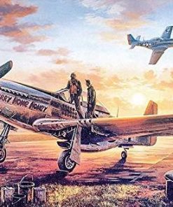Airplane Engines Art Paint By Numbers