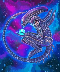 Xenomorph Alien Film Series Paint By Numbers