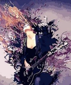 Rock Music Icons Paint By Numbers