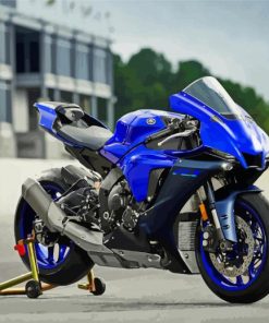 Yamaha YZF R1 Sport Bike Paint By Numbers