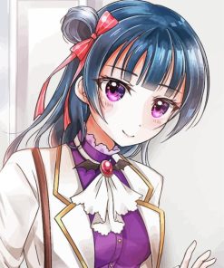 Yoshiko Tsushima Anime Magic Paint By Numbers