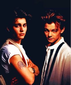 Young Johnny Depp Leonardo Paint By Numbers