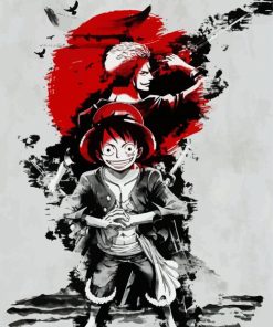 Zoro and Luffy Adventure Paint By Numbers