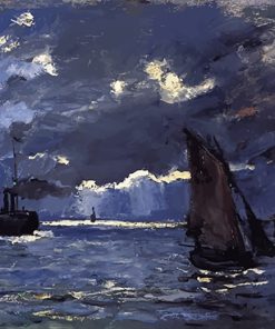 A Impressionist Seaside Paint By Numbers
