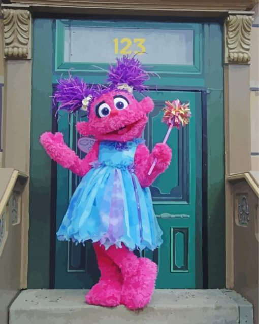 abby-cadabby-from-sesame-street-paint-by-numbers