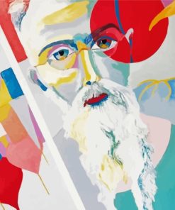 Abstract Korsakov Painting Kit Paint By Numbers