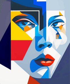 Abstract Cubism Women Paint By Numbers