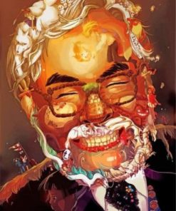 Hayao Miyazaki Inspired Paint By Numbers