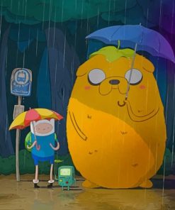 Totoro Adventure Mashup Paint By Numbers