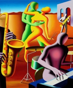 Dancers in Love Paint By Numbers