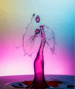 Aesthetic Water Drop Paint By Numbers