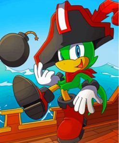 Aesthetic Dynamite Sonic Paint By Numbers